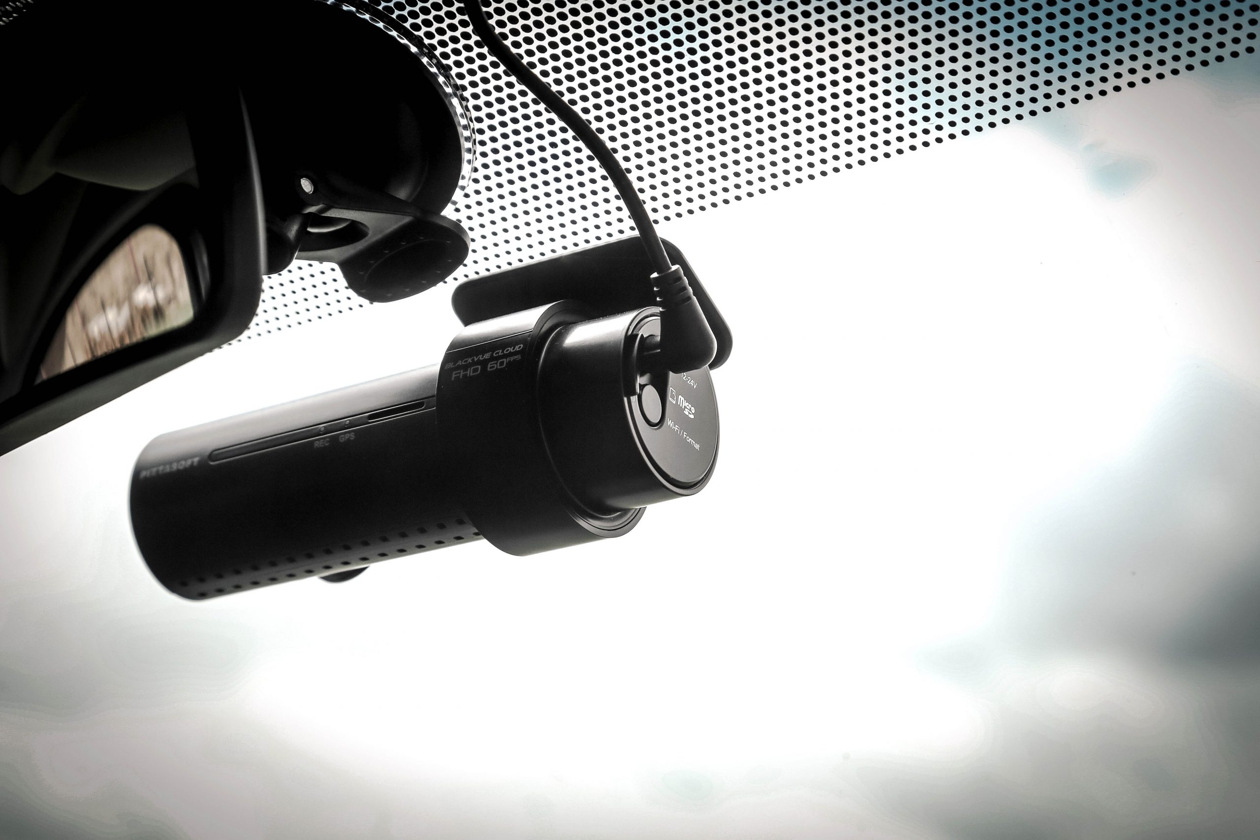 Dashcam gemonteerd met Magic pro Dashcam gemonteerd met Magic pro