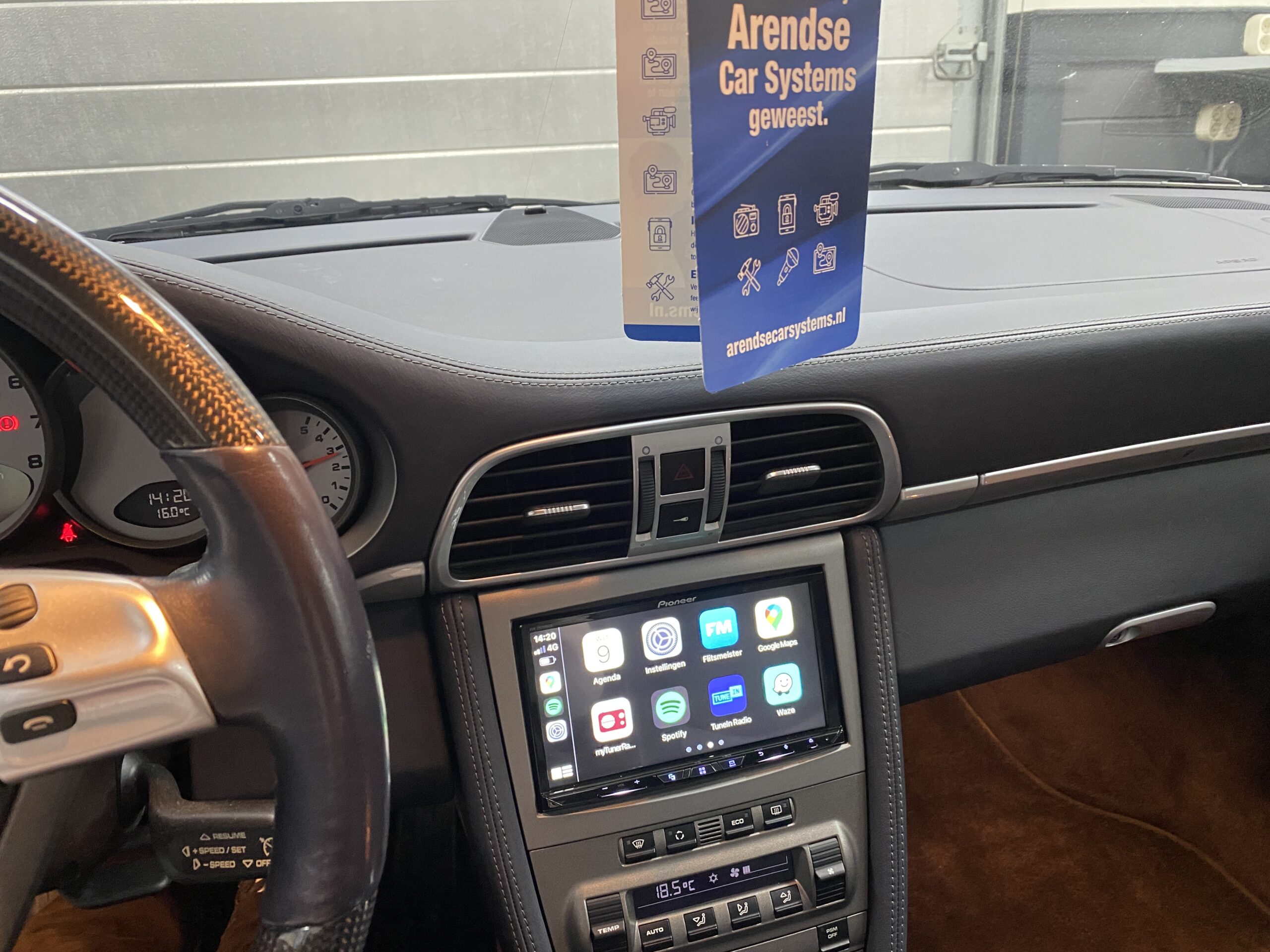 Porsche Carrera 4S 2-din 2006 Carplay Z9200dab