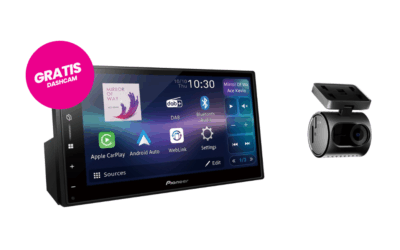 Pioneer SPH-DA77DAB nu met Gratis Dashcam